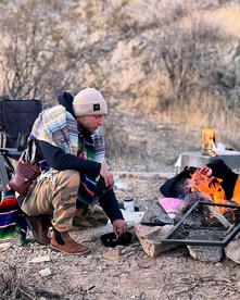 Intimate Remote Bell Tent Perfect for a Unique Desert Escape in Nevada photo 5
