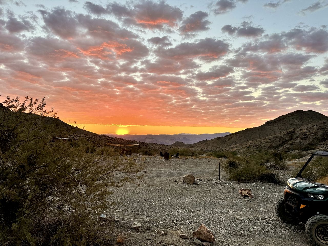 Intimate Remote Bell Tent Perfect for a Unique Desert Escape in Nevada