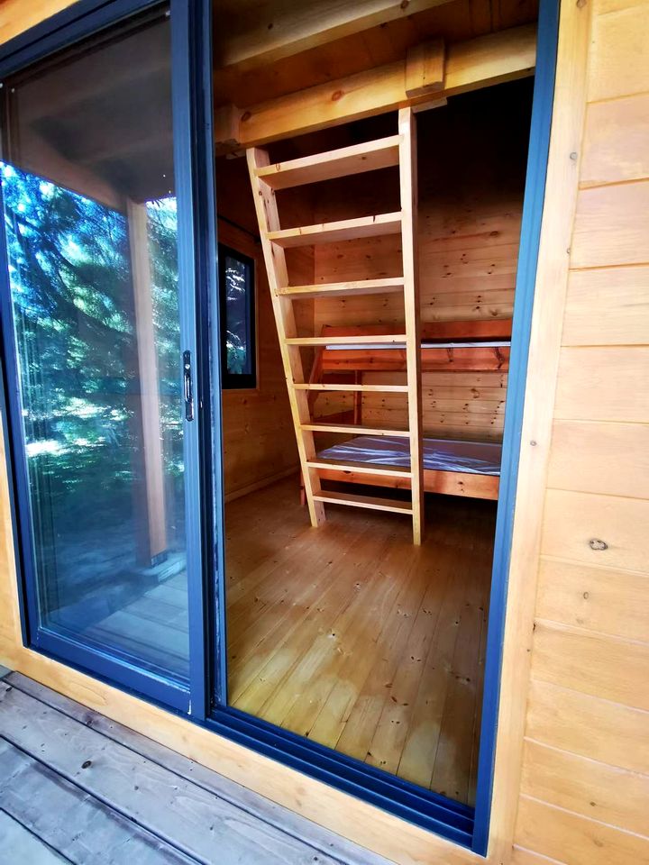 Quaint Cabin with Lofted Interior in British Columbia