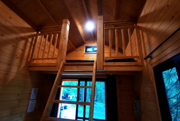 Quaint Cabin with Lofted Interior in British Columbia