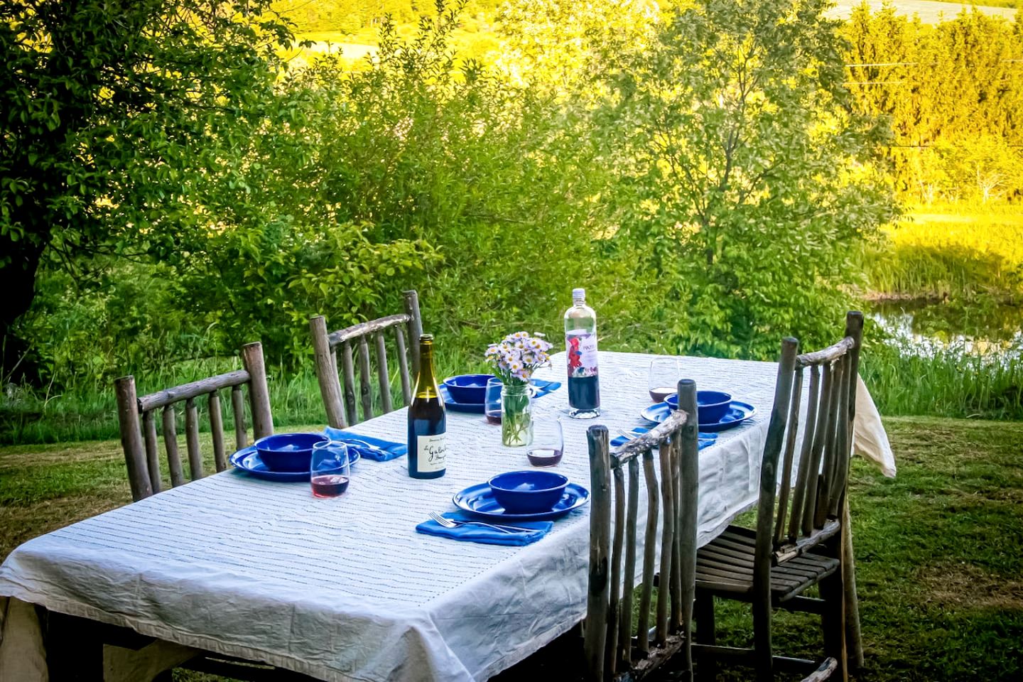 Peaceful Cabin Retreat with Mountain Views & Private Acreage in Hamden, New York