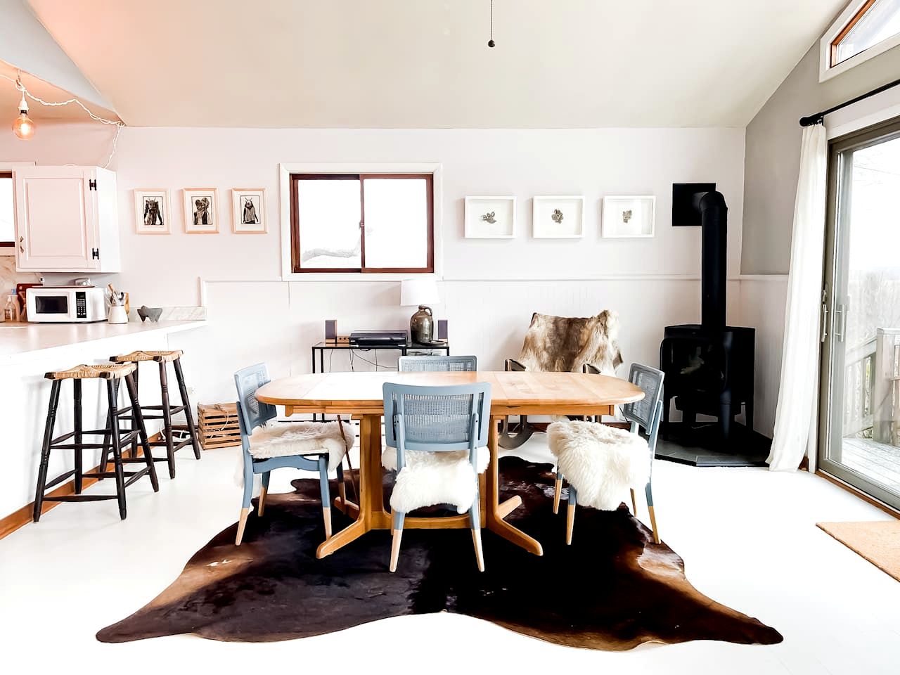 Peaceful Cabin Retreat with Mountain Views & Private Acreage in Hamden, New York