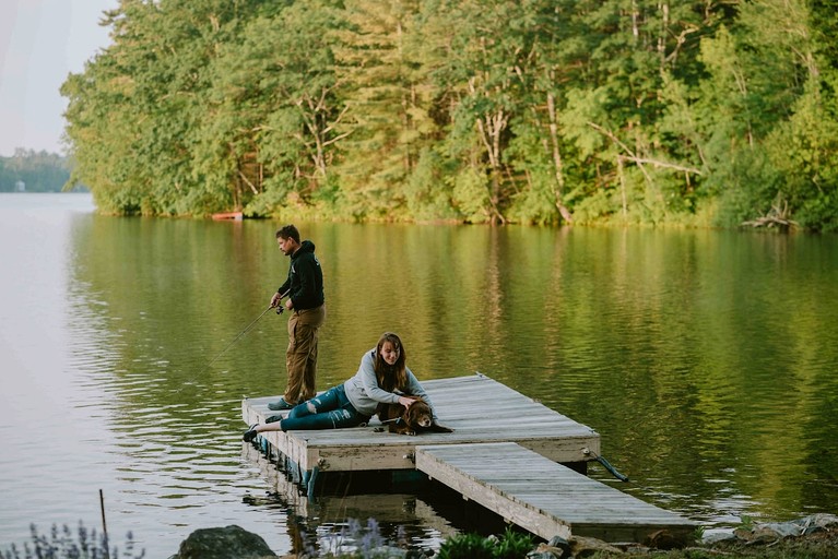 Cottages (United States of America, Winthrop, Maine)