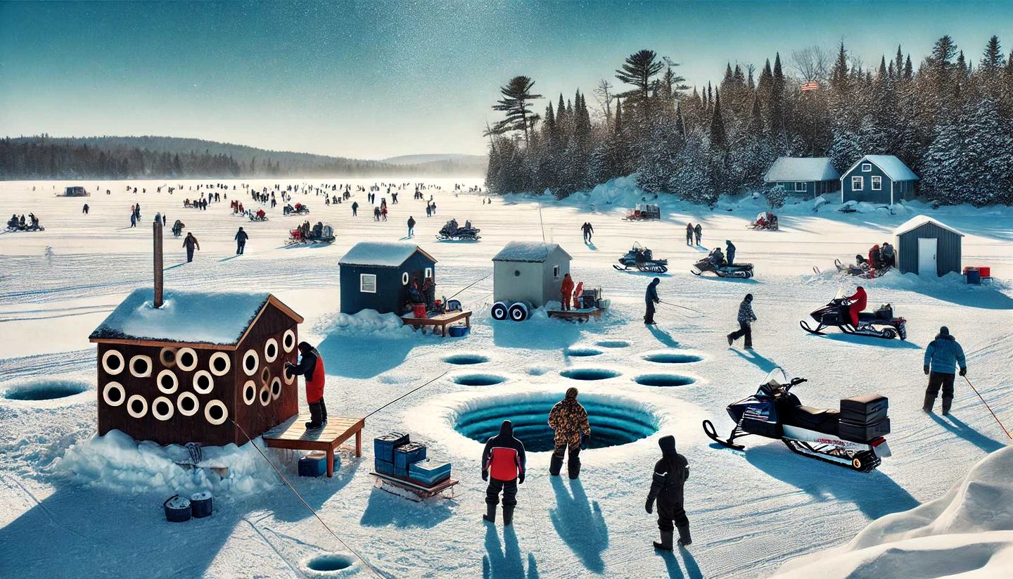 Quiet and Intimate Pet Friendly Cottage Perfectly set on the Shores of Cobbossee Lake for Fishing in Winthrop, Maine