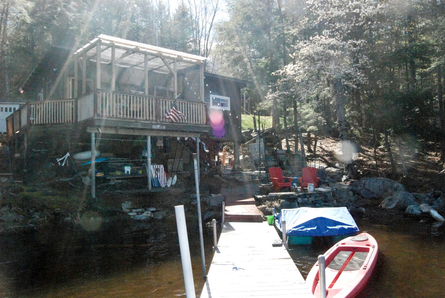 Escape to Enfield: Peaceful Lakefront Cabin on Crystal Lake