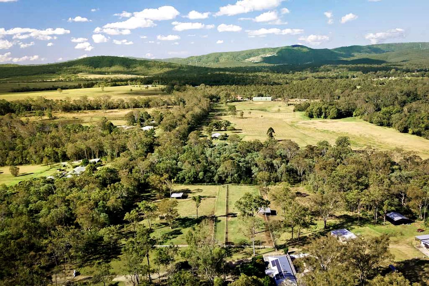 Quirky Tiny House Retreat with Friesian Horses Near Tamborine Mountain, Queensland