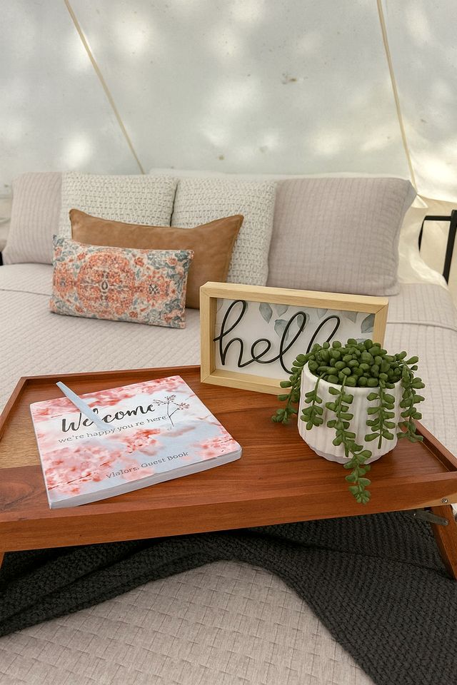 Radiant Stargazing Bell Tent Oasis Near Sinking Creek, Missouri