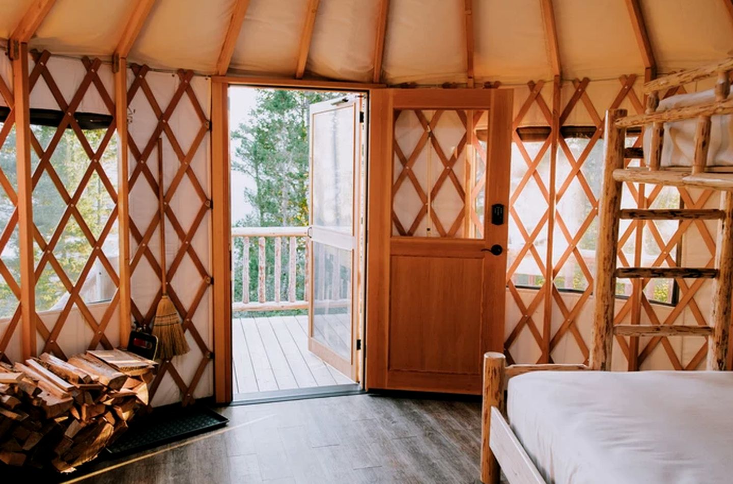 Glamping near Kootenay National Park, British Columbia