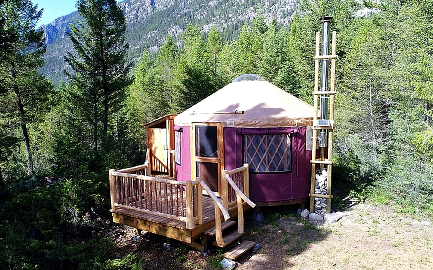 Glamping Near Kootenay National Park, British Columbia