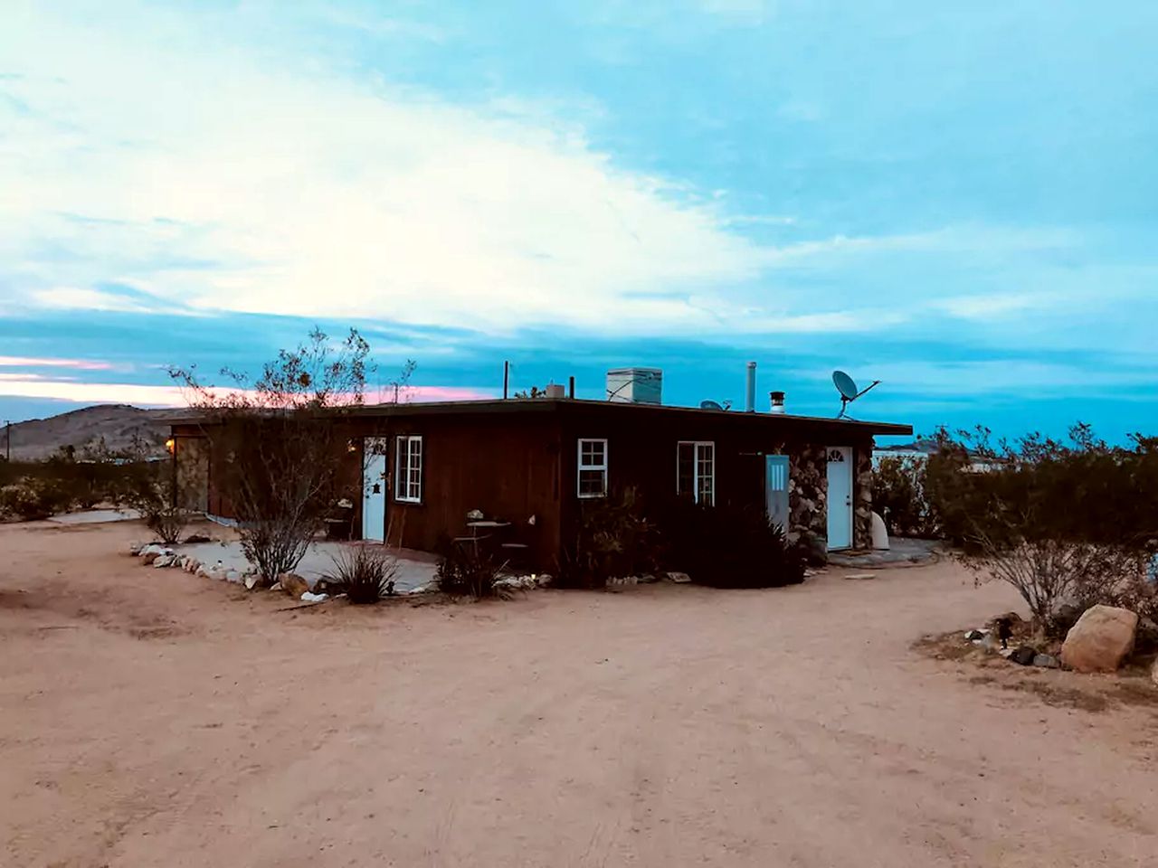 Homestead Cabin near Yucca Valley, California