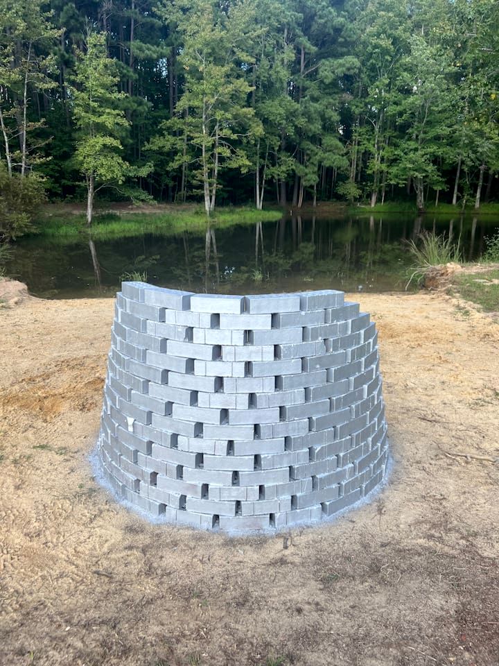 Peaceful Hobbit Hideaway with Stocked Pond, Goats & Fire Pits near Littleton, NC