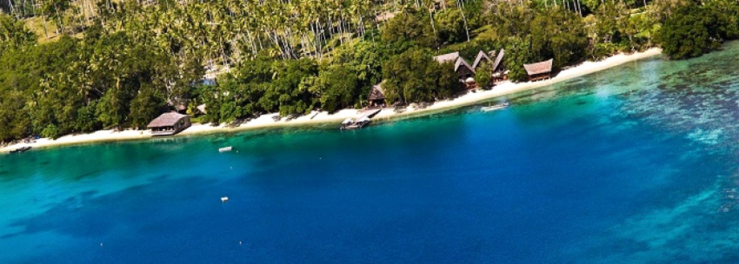 Luxury Safari Tent Rental with Private Beach in Luganville on Islands of Vanuatu