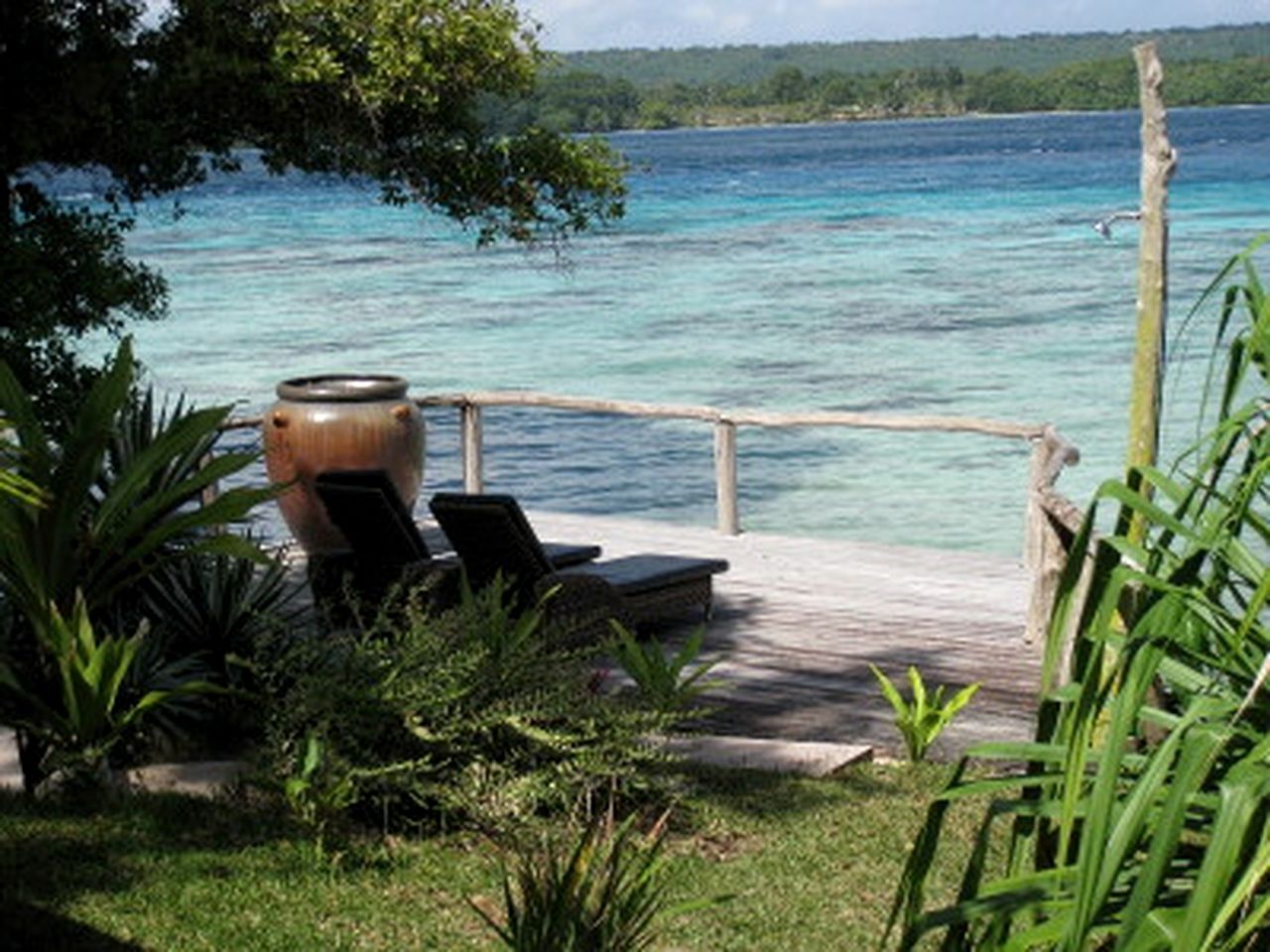 Deluxe Villa with Private Ocean Access in Luganville on Islands of Vanuatu