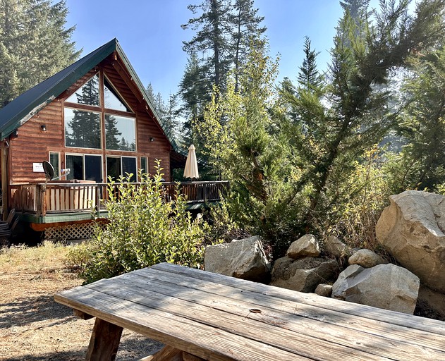 Log Cabins (United States of America, Leavenworth, Washington)