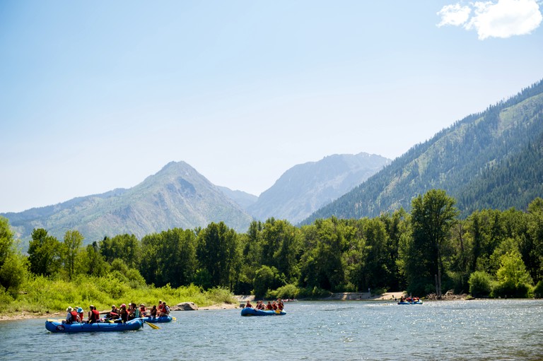 Log Cabins (United States of America, Leavenworth, Washington)