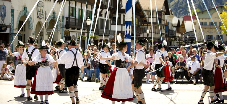 Log Cabins (United States of America, Leavenworth, Washington)