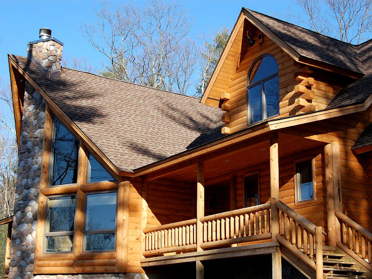 Rustic Log Cabin in the Catskills, Upstate New York