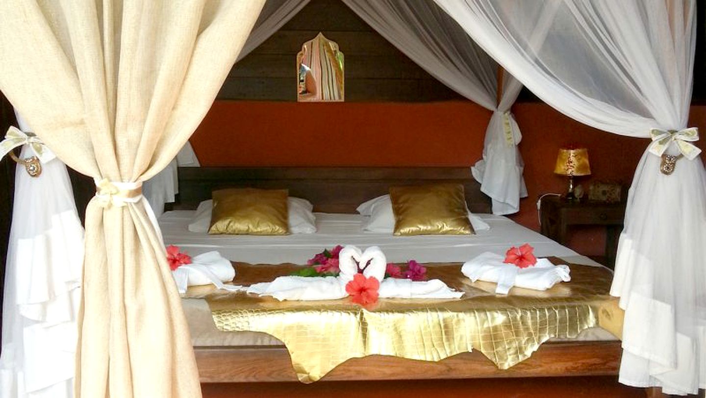 Romantic Hut Getaway on the Beach of Sainte Marie, Madagascar
