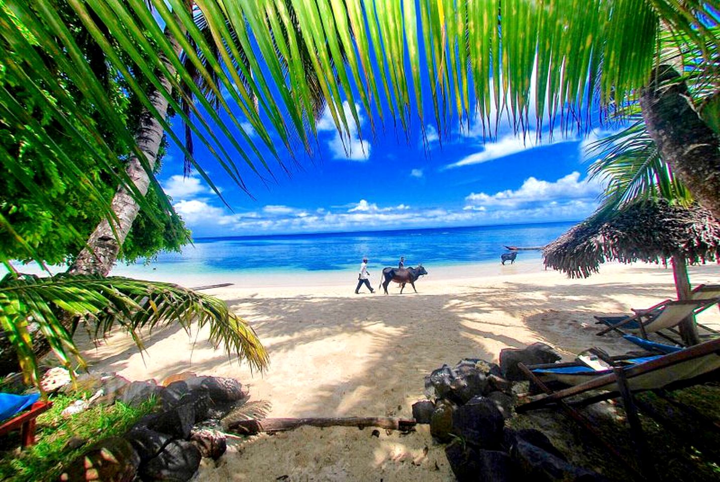 Romantic Hut Getaway on the Beach of Sainte Marie, Madagascar