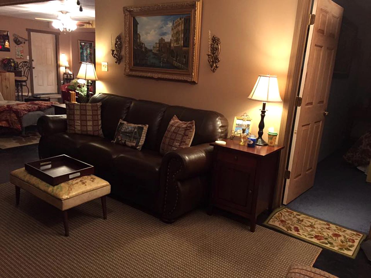 Secluded Log Cabin Apartment Nestled in Trees near Lake Lure, North Carolina