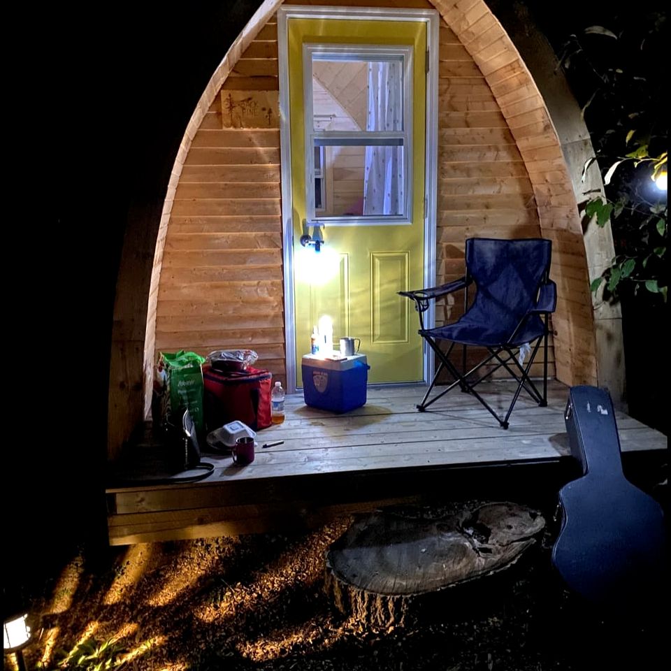 Stunning Pod Surrounded by Trees and Fire Pit Provided in Ingonish Beach, Nova Scotia