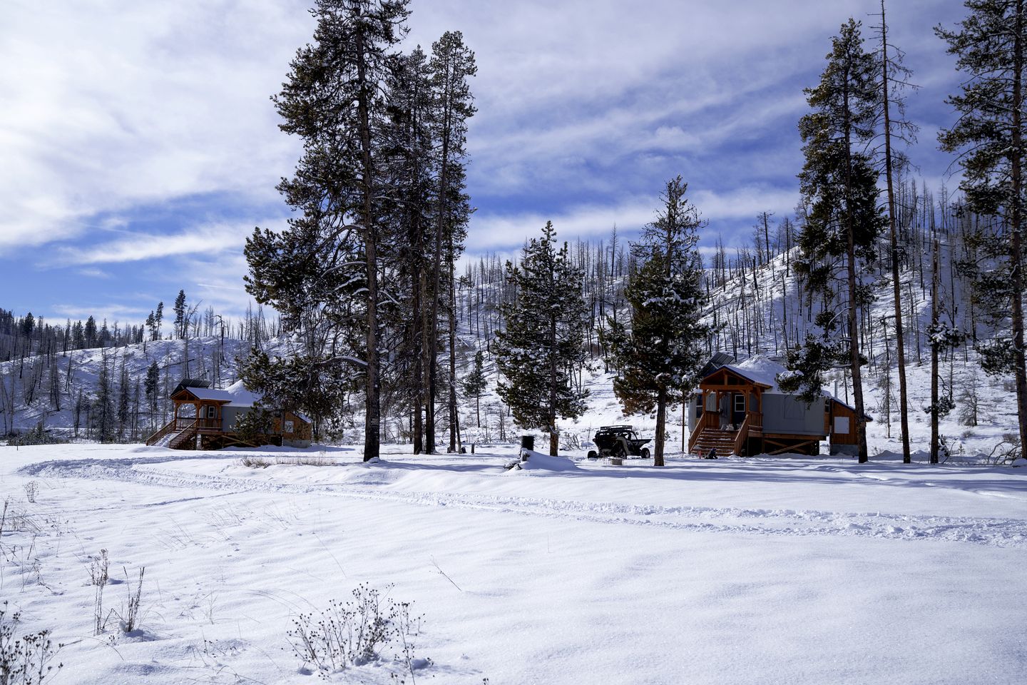 Secluded Modern Yurt with Sauna Perfect for Small Groups in Boise, Idaho