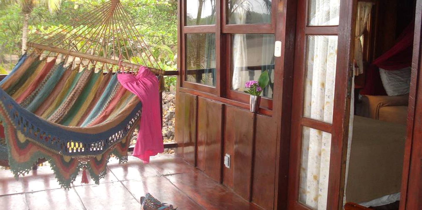 Rustic Beach Cabin with Air Conditioning near Cosuigina, Nicaragua