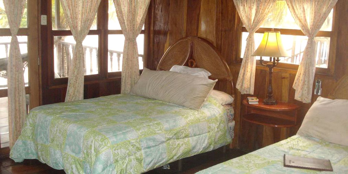 Family-Friendly Beach Cabin Rental with Private Balcony in Northwestern Nicaragua