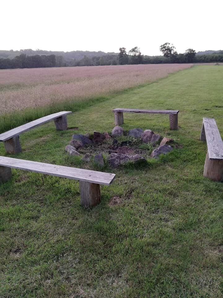 Handcrafted Countryside Yurt with Private Deck & Fire Pit in England, United Kingdom