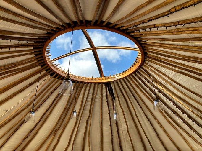 Yurts (United Kingdom, Haslemere, England)