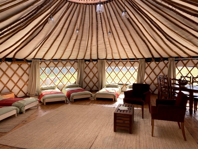 Yurts (United Kingdom, Haslemere, England)