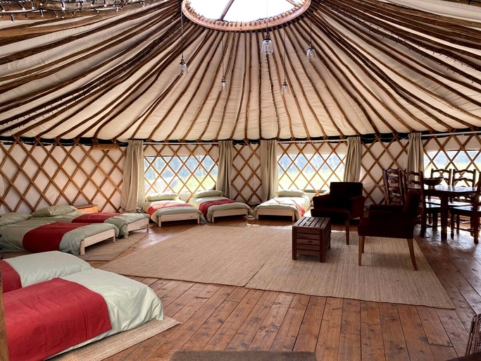 Yurts (United Kingdom, Haslemere, England)