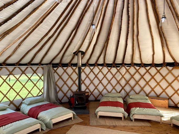 Yurts (United Kingdom, Haslemere, England)