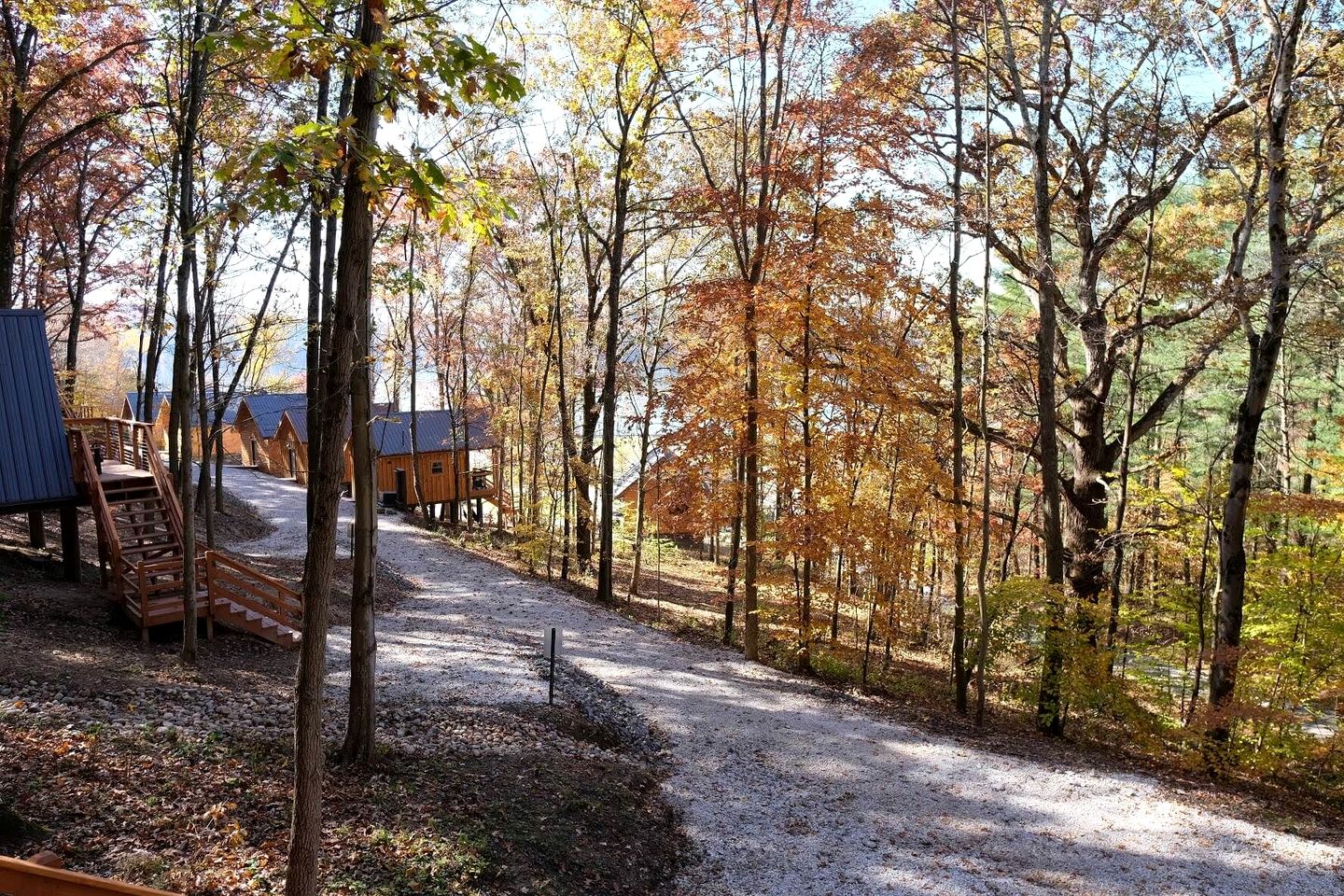 Cozy Tree Cabin with Wonderful Views from the Deck by Tappan Lake in Ohio