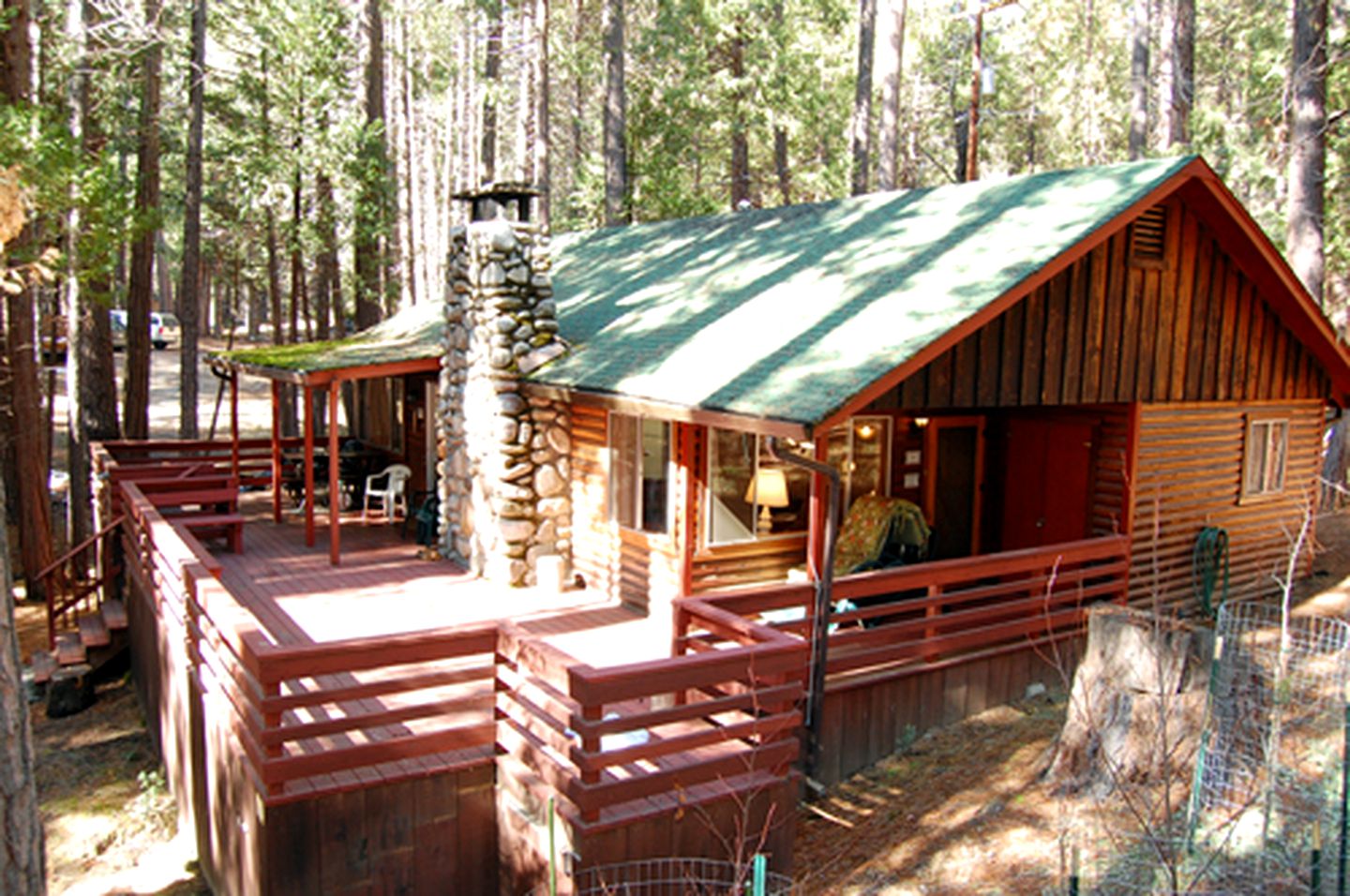 Rustic Cabin Nestled in Yosemite National Park, California