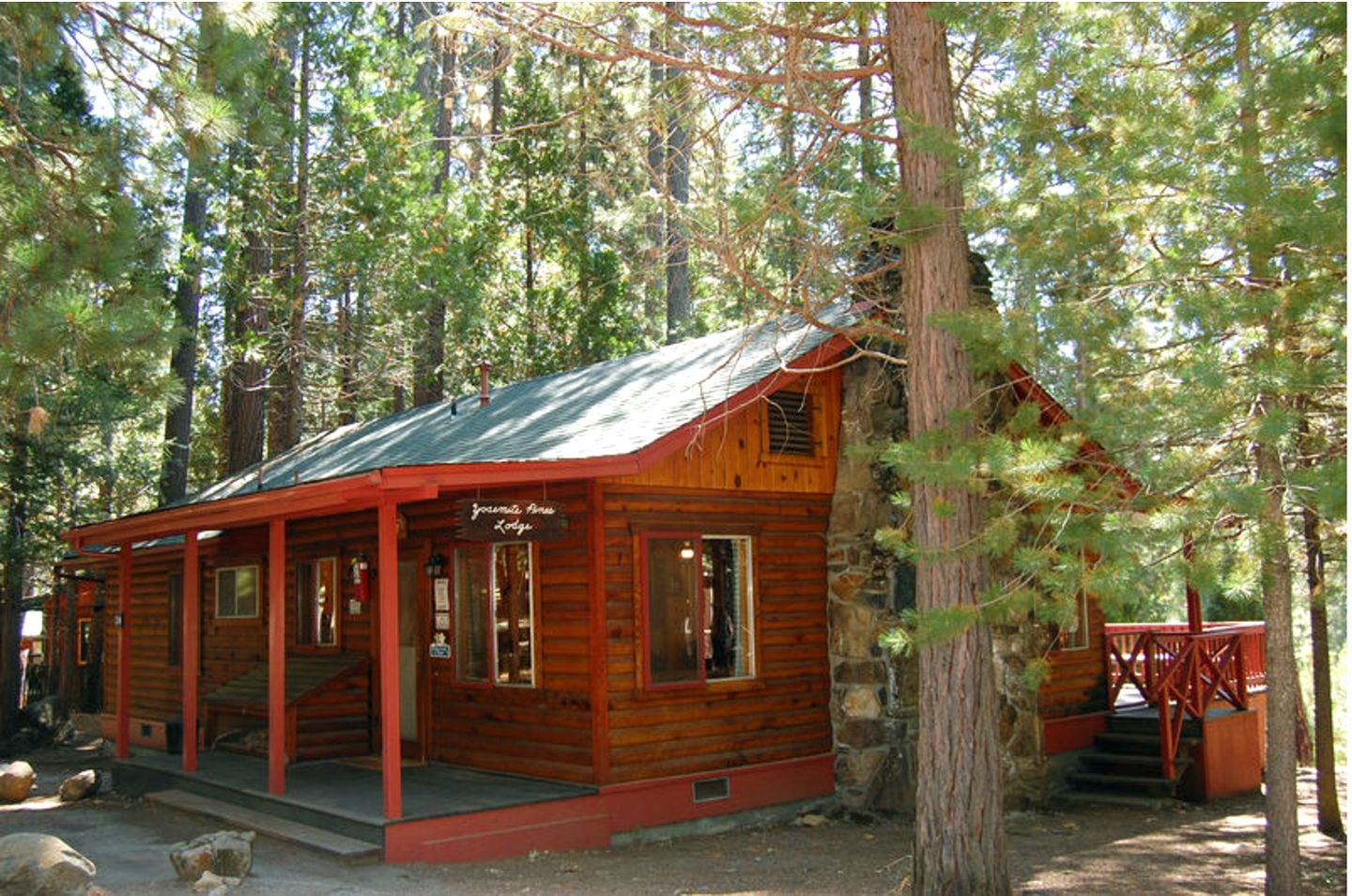 Charmingly Rustic Cabin in the Trees of Yosemite National Park in California