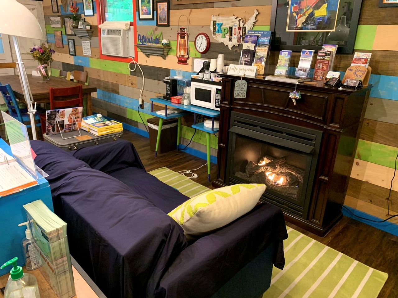 Cozy Tiny House on Incredible Glampground near Bryson City, North Carolina