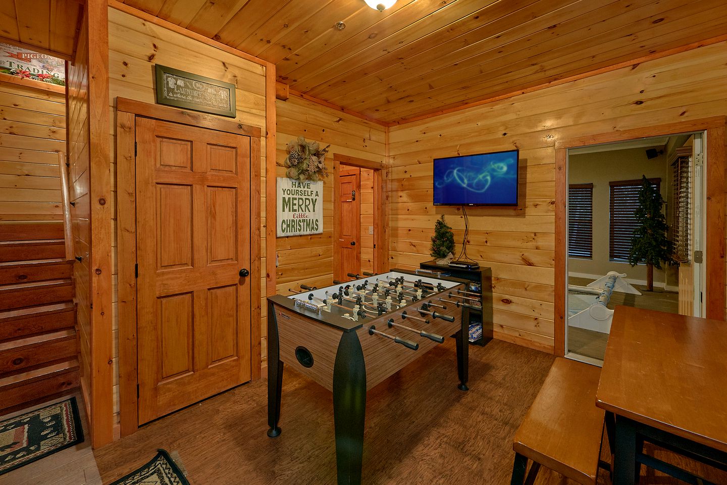 Striking Pigeon Forge Vacation Cabin with a Hot Tub and Pool