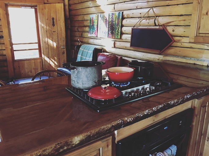 Log Cabins (United States of America, Island Park, Idaho)