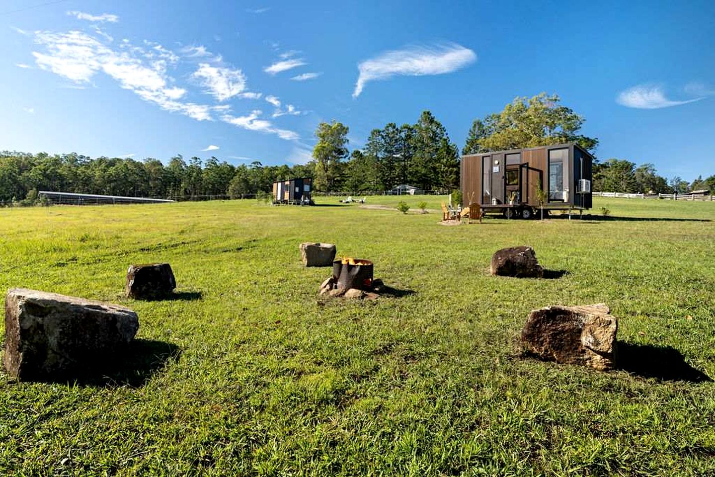 Relaxing Tiny House Perfect for Horse Lovers with Firepit in New South Wales, Australia
