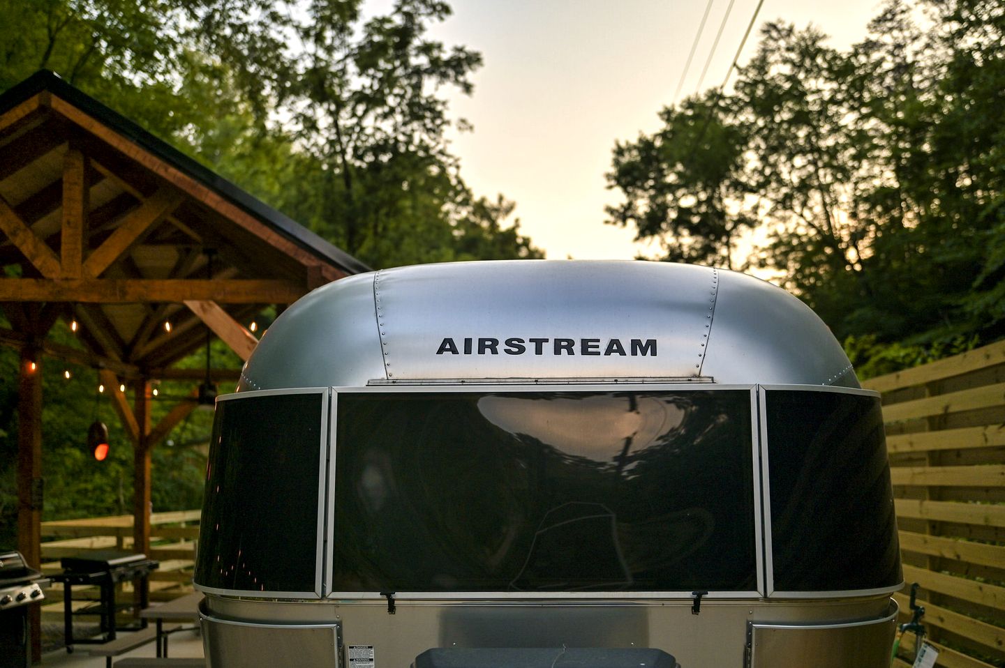 Remarkable Airstream Completely Equipped with Private Patio in Tennessee