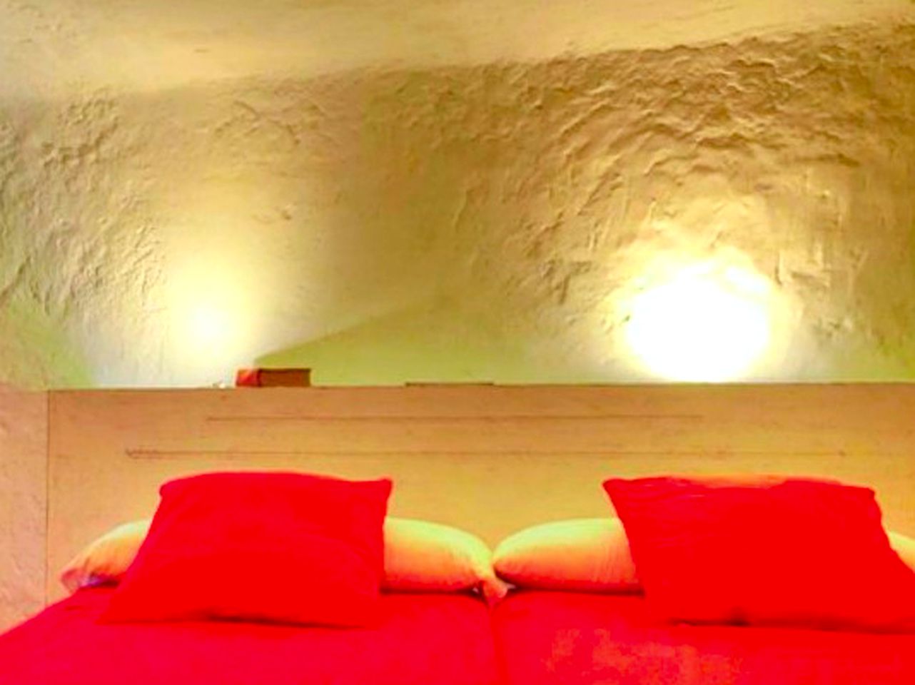 Remodeled Desert Caves at the Foot of a National Park near Zaragoza, Spain