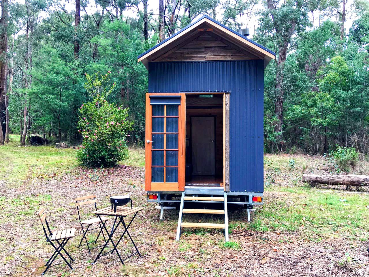 Rustic Tiny House near Toolangi State Forest for Glamping in Victoria