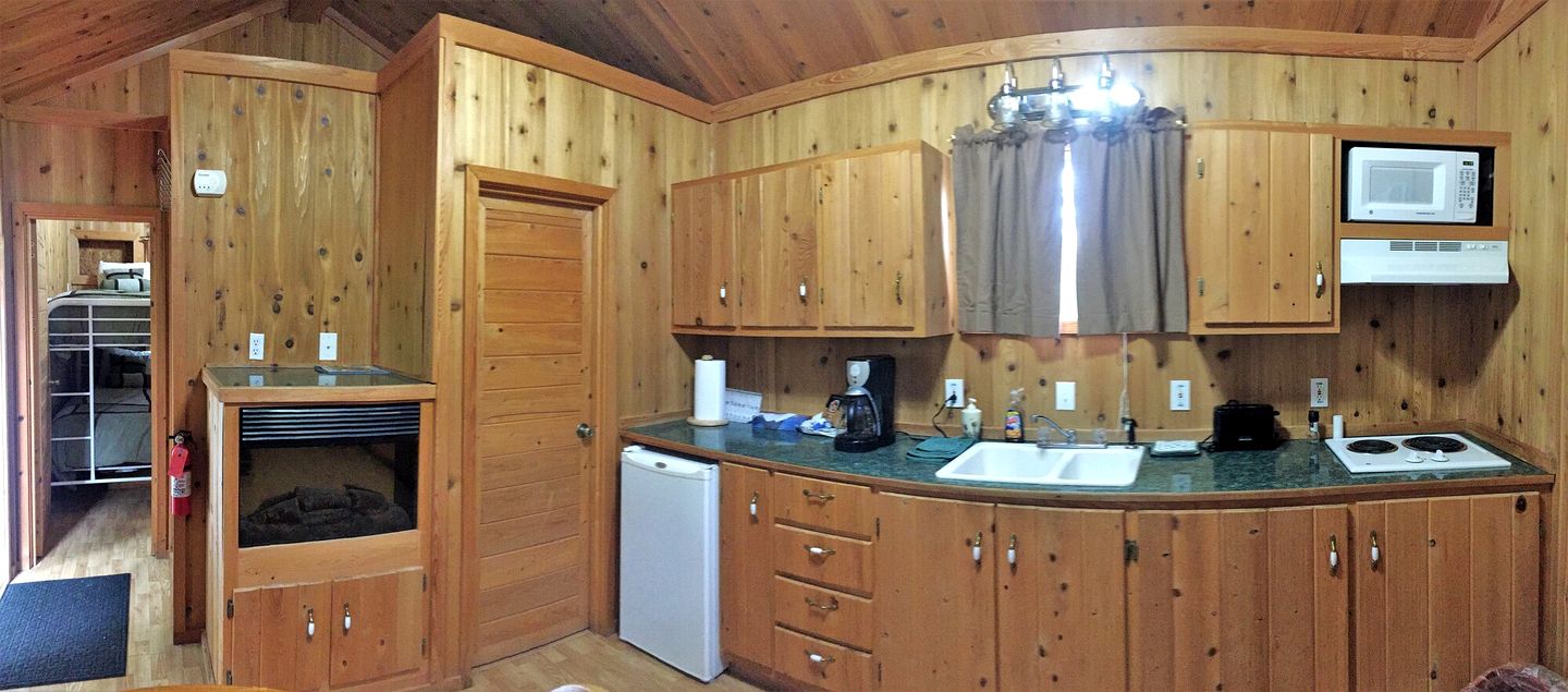 Homey Cedar Cabin Rental with a Deck on the Kenai Peninsula, Alaska