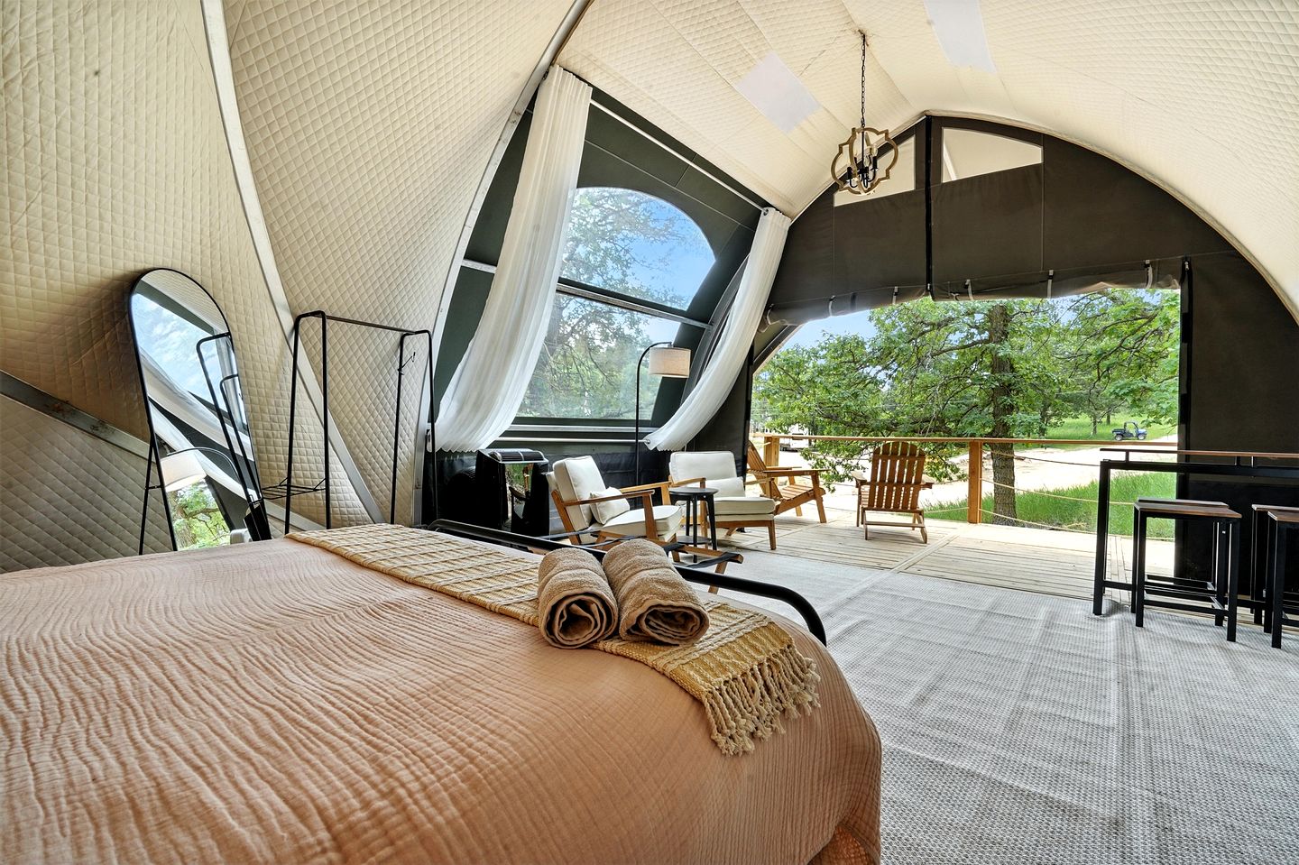 Peaceful Forest Glamping Stay with Scenic Trails Near Mount Rushmore in South Dakota’s Black Hills