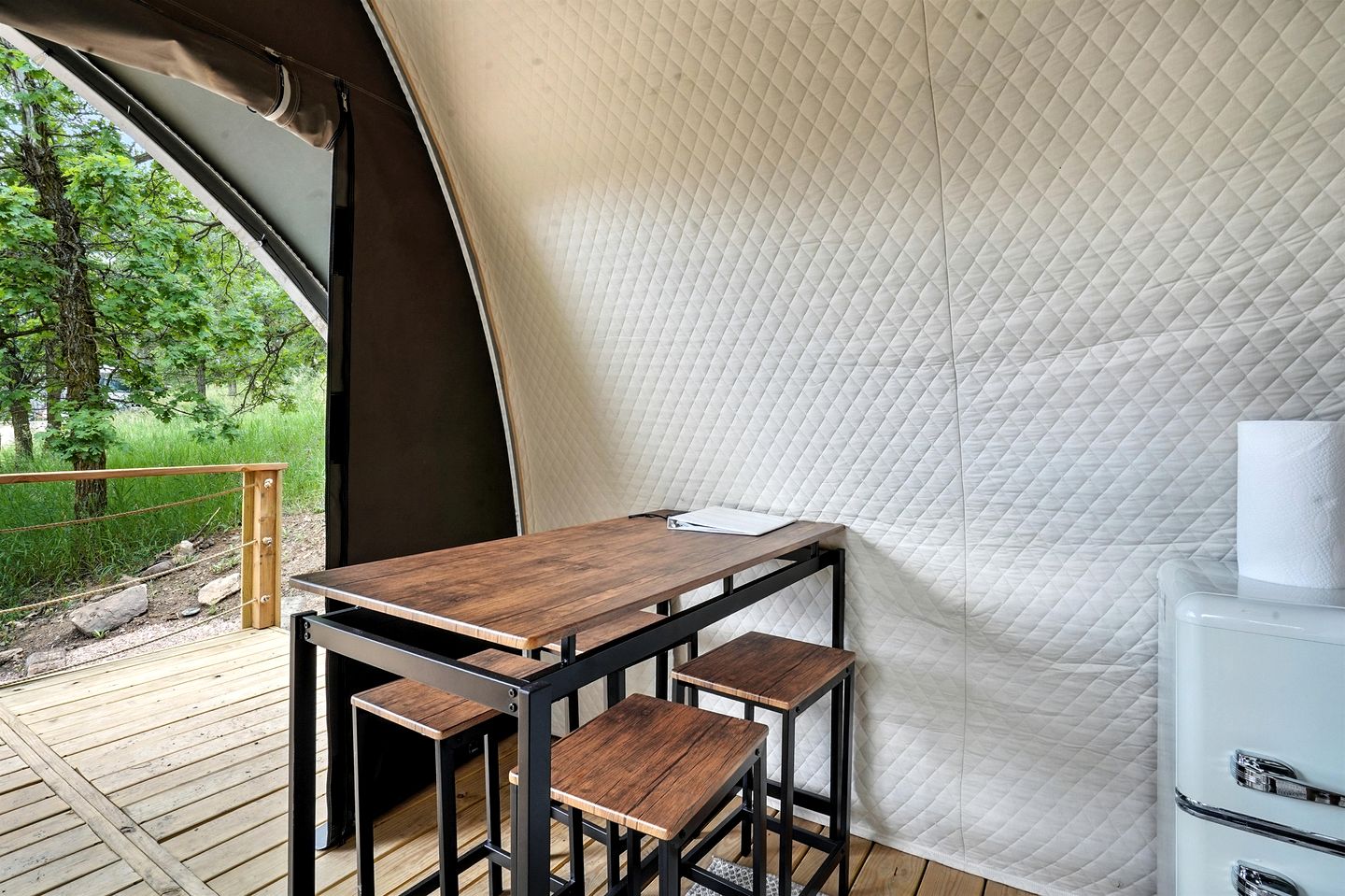 Peaceful Forest Glamping Stay with Scenic Trails Near Mount Rushmore in South Dakota’s Black Hills