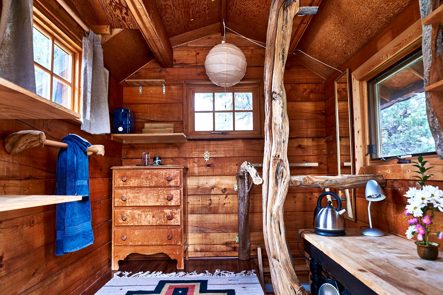 Rustic Log Cabin with Meals Included in Crestone, Colorado