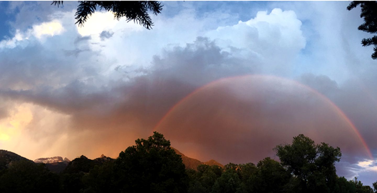 Picturesque Yurt with Views of the Fourteen Peaks in Crestone, Colorado