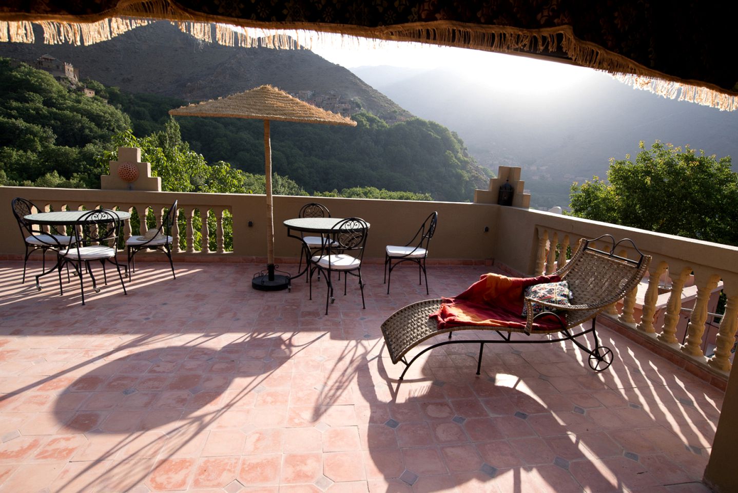 Romantic Rental with Traditional Furnishings in the High Atlas Mountains, Morocco