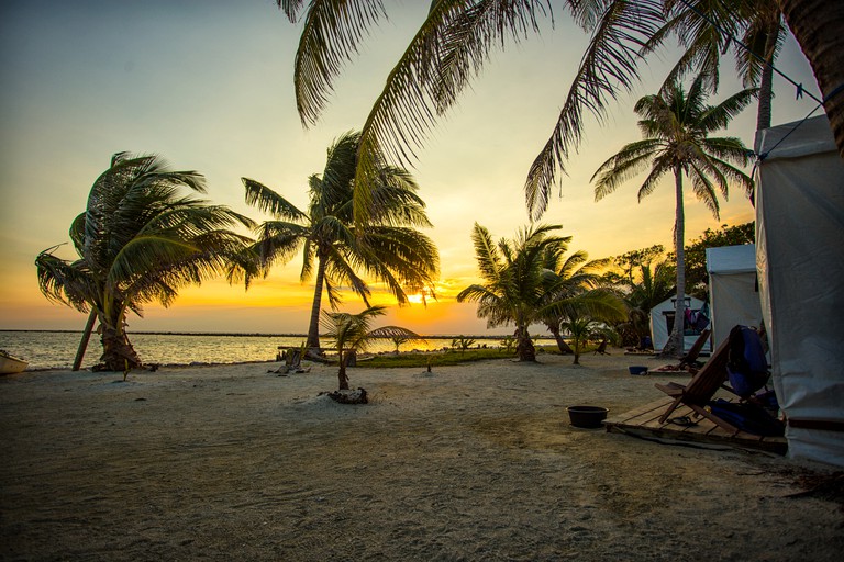 Tented Cabins (Glover's Reef Atoll, Stann Creek District, Belize)